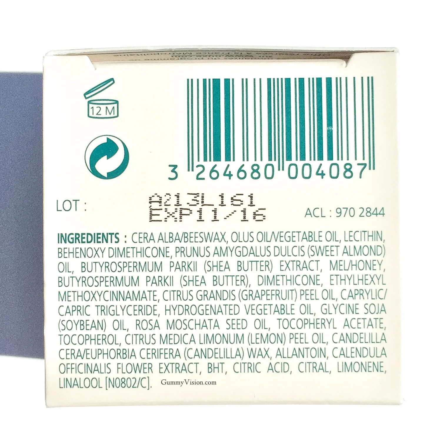 Nuxe Reve de Miel Lip Balm - www.gummyvision.com