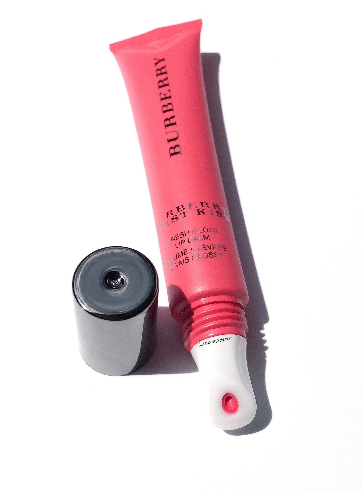 Burberry First Kiss Glossy Lip Balm in Rose Blush - gummyvision.com
