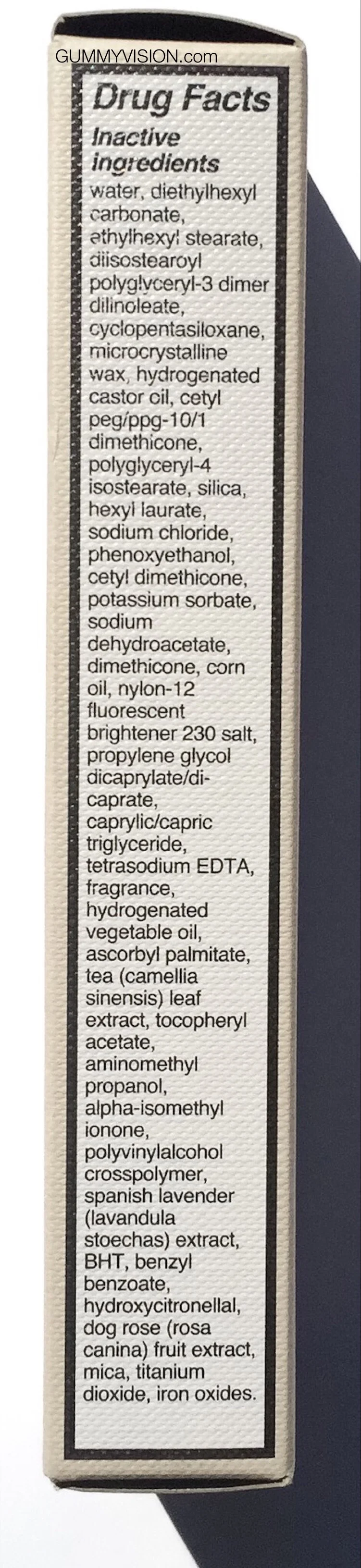 Click image to enlarge . Ingredients: Burberry BB Cream SPF20 in Light - gummyvision.com