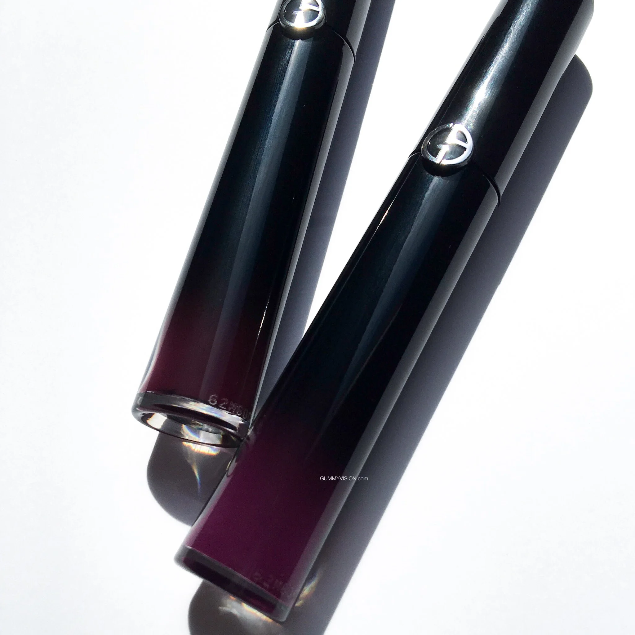 Armani Ecstasy Lacquer in 603 Night Viper & 602 Vertigo