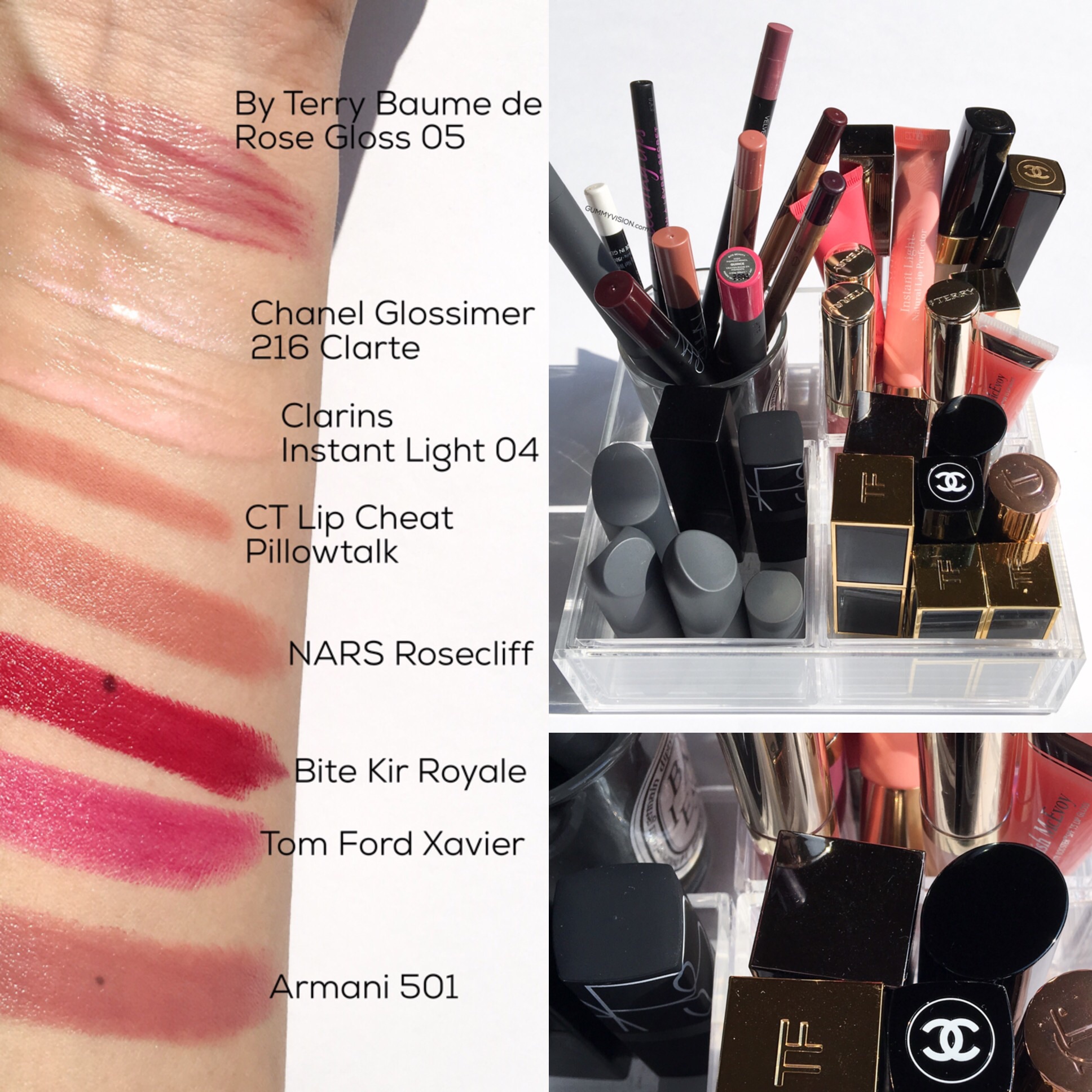 Dupe There It Is. Chanel Glossimer vs. L'Oreal Colour Riche Caresse Lipgloss  • GirlGetGlamorous