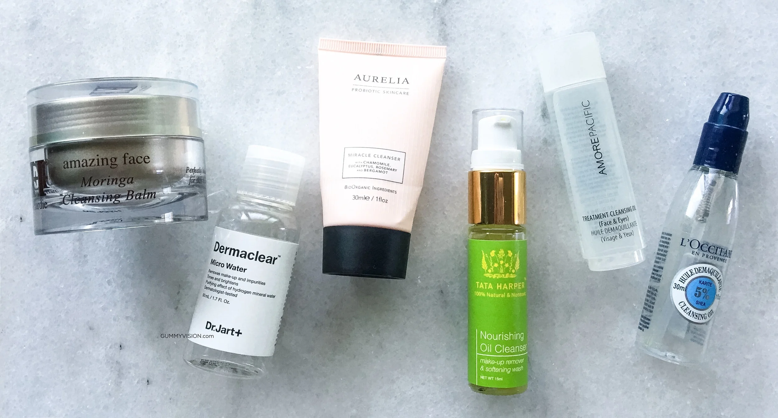 Going Through My Stash of Mini Cleansers