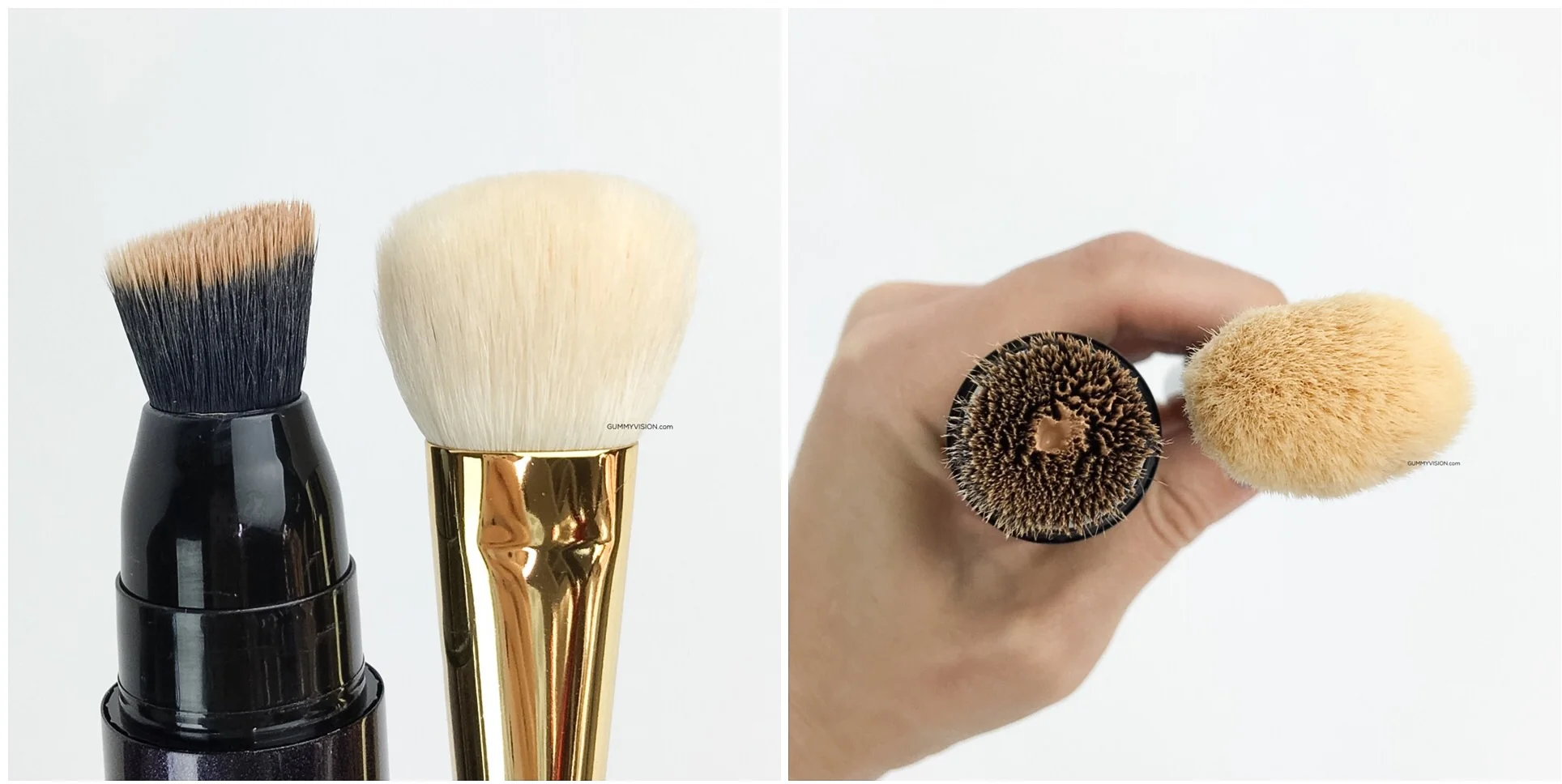  Surratt Surreal Real Skin Foundation Wand brush vs. Tom Ford Foundation Brush