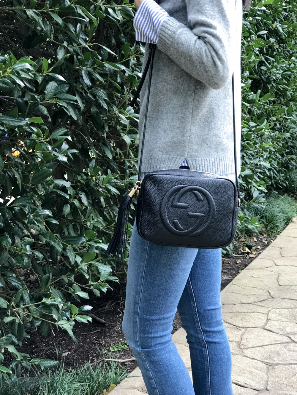 What's in My Bag & Review: Gucci Soho Disco — Grey to