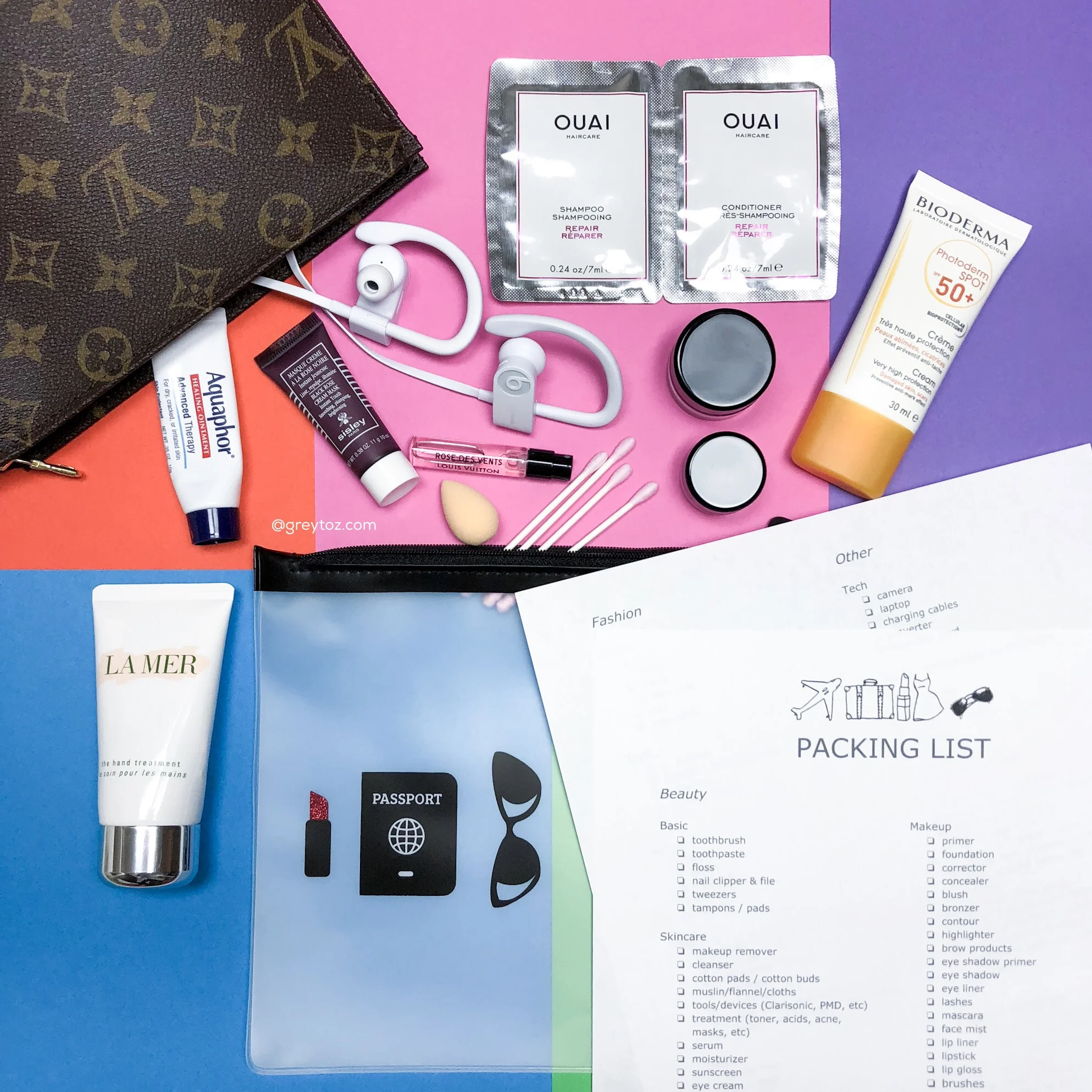 The Beauty Lover’s Packing List