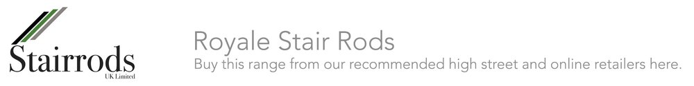 Triangular Stair Rods Stairrods UK Royale Range triangular brass stair rods 10 colours