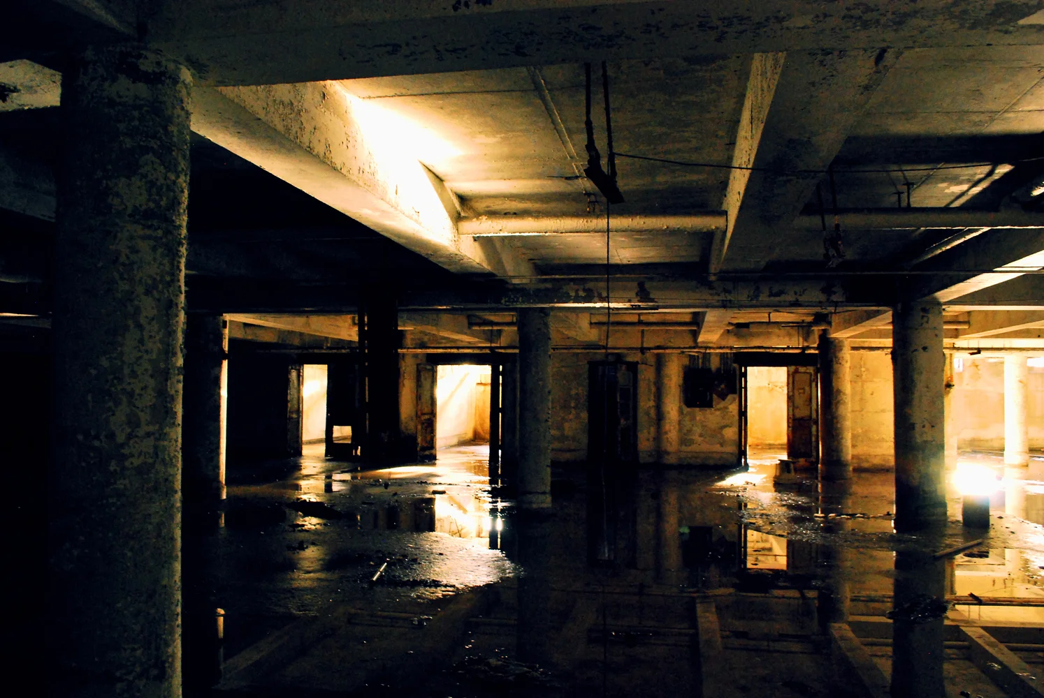 BANK BASEMENT, INDIANA, US 2009