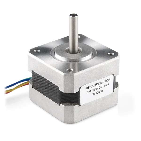 SM-42BYG011-25 - a bipolar 12V 2 phase stepper motor - from Sparkfun