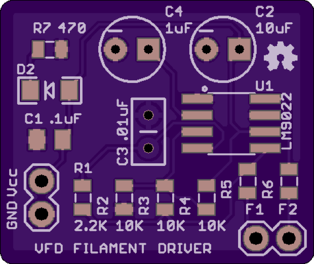 Kevin Rye ’s Filament Driver Circuit