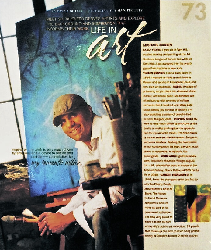 Cover article in Denver Magazine 2010