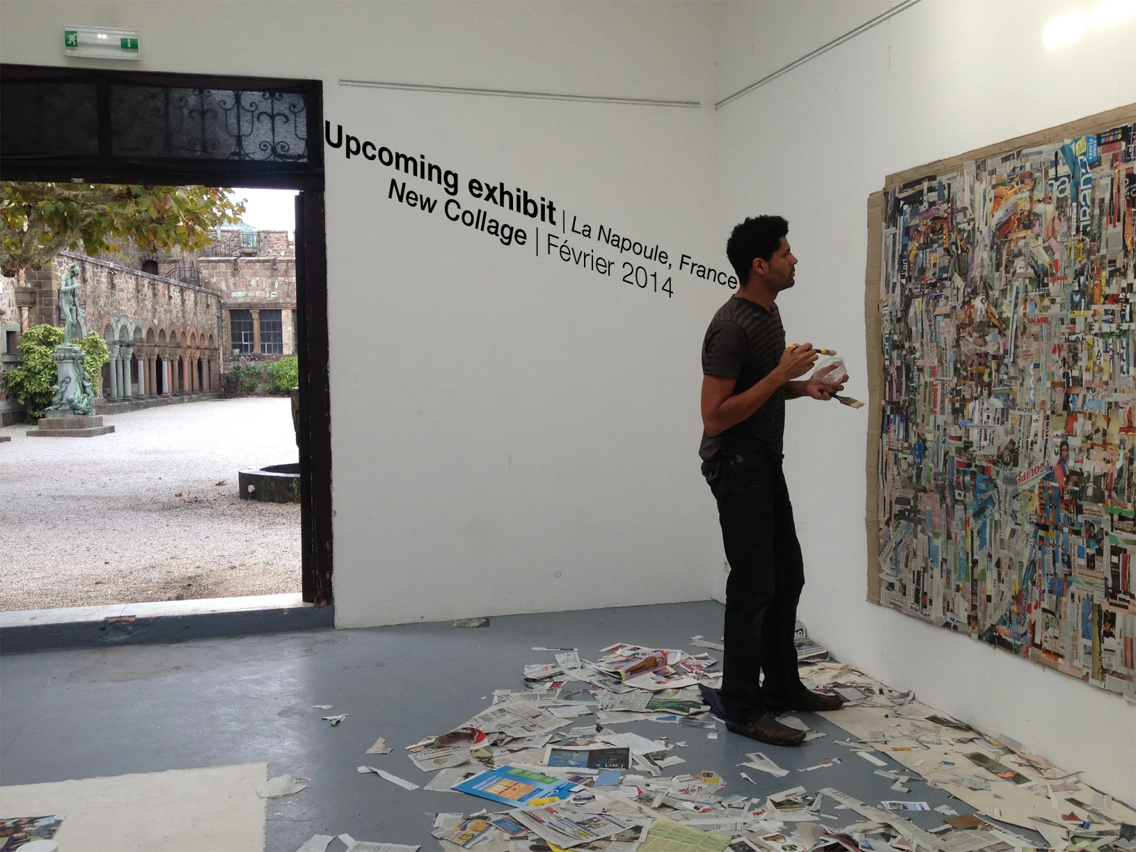 Working in La Napoule, France 2012-13