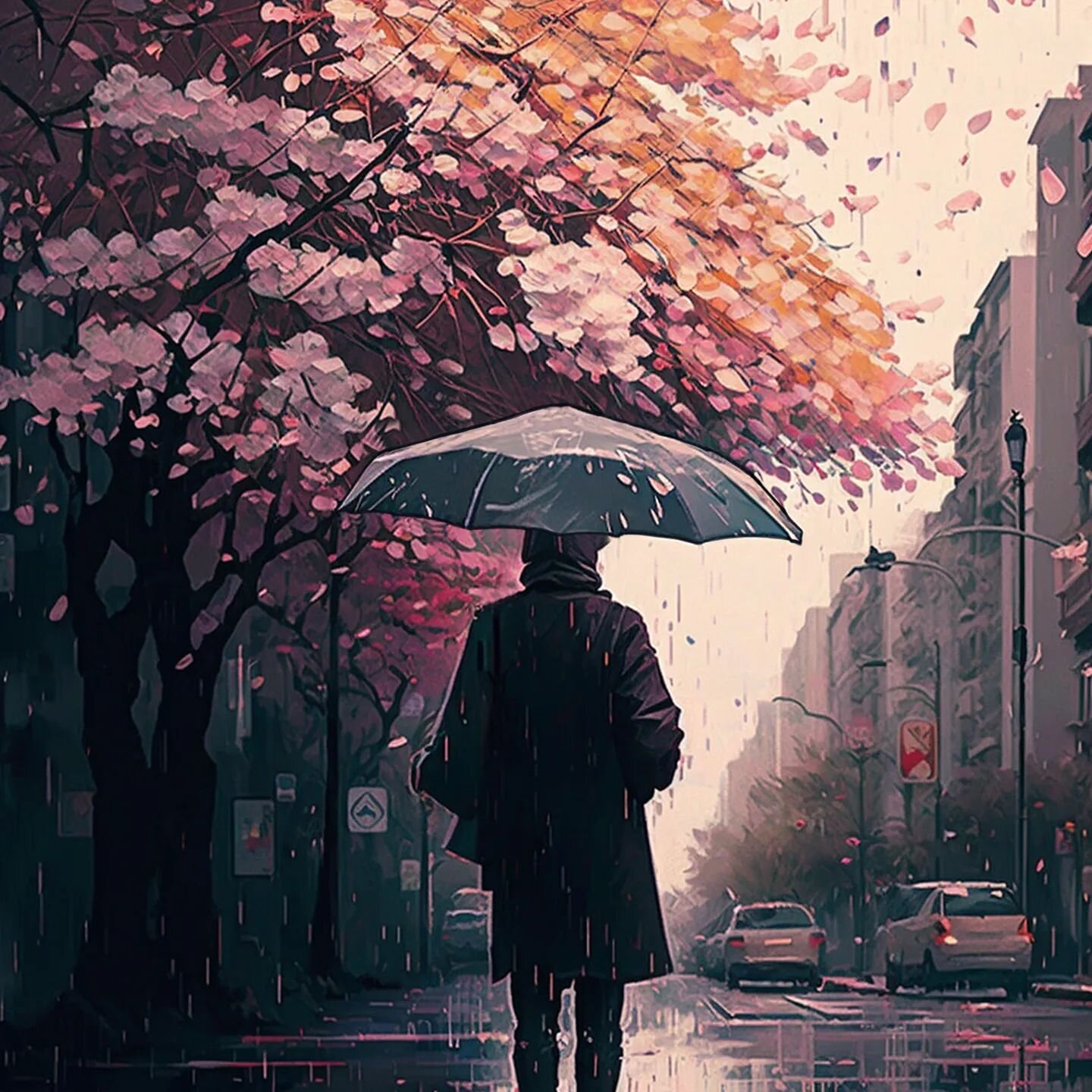 Hey friends! This one is called &quot;May Showers&quot;, inspired by a springtime stroll through the town as rain sprinkles lazily to the mirrored ground, and aromas of flowers drift by. Relax, unwind, and put on some lo-fi by my project @circa83musi