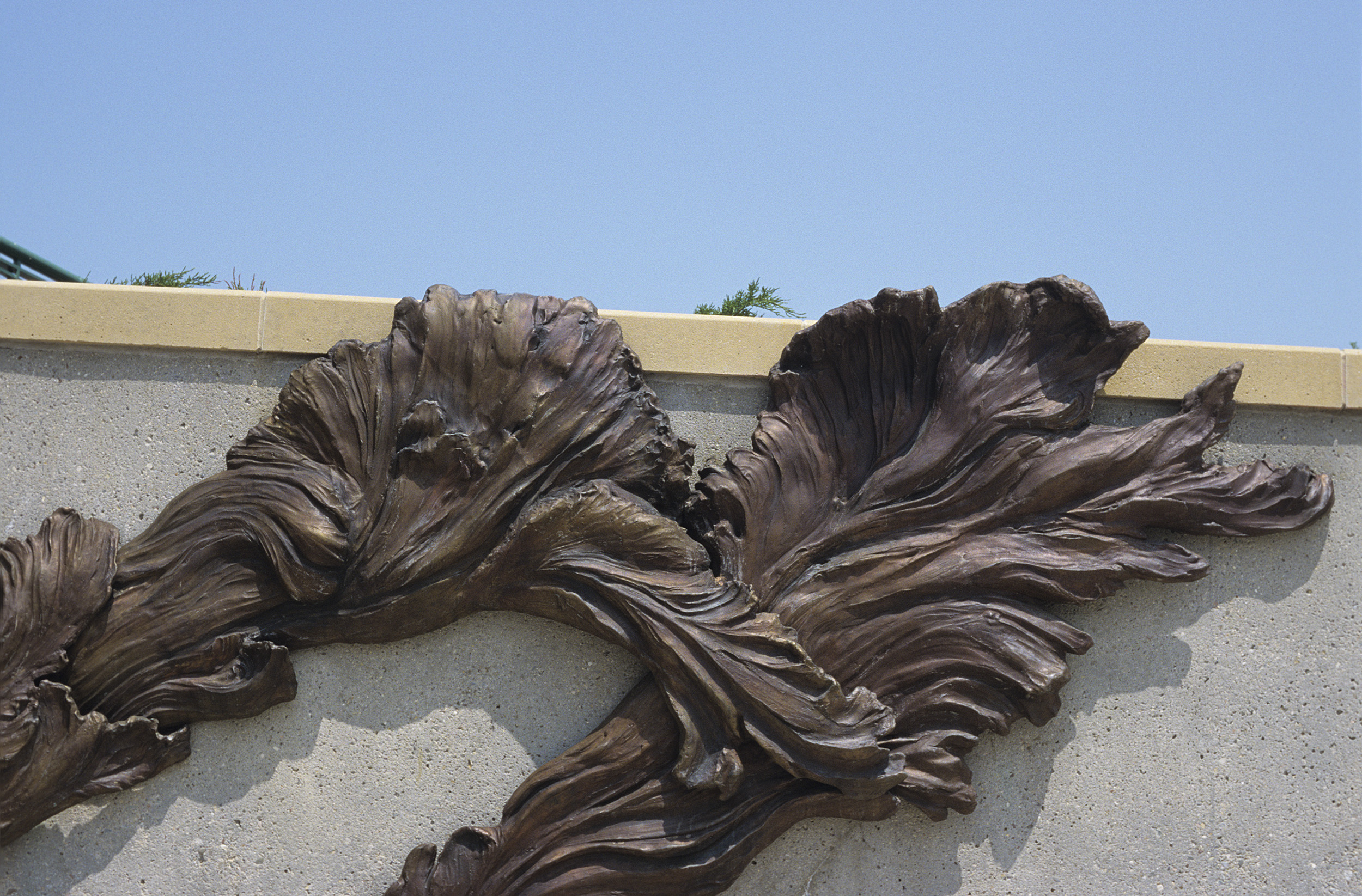   Floodwaters , bronze detail 