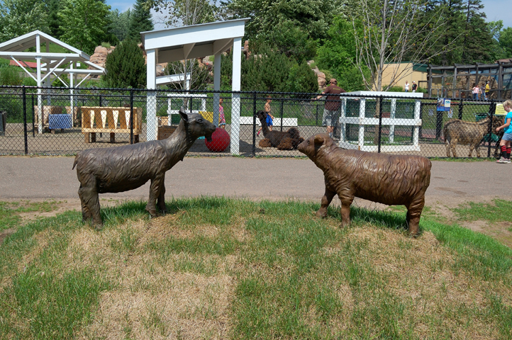 Memorial for the Barn Animals, Lake Superior Zoo