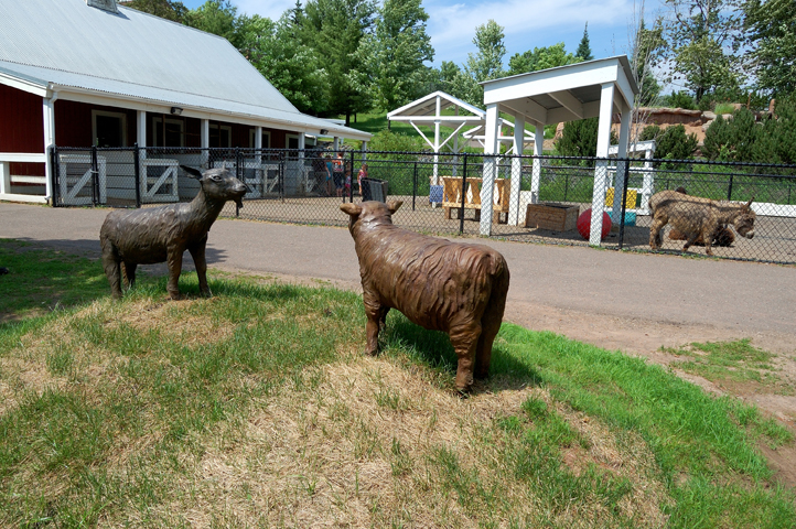 Memorial for the Barn Animals, Lake Superior Zoo