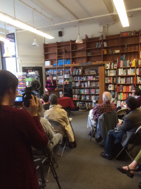 A "well-attended" reading at Harvard.