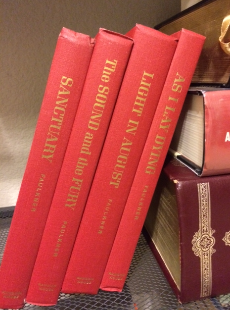 Four Faulkner books from the 50s.