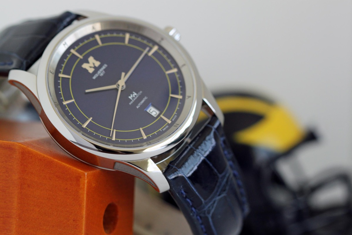 Navy Patent (alligator leather)