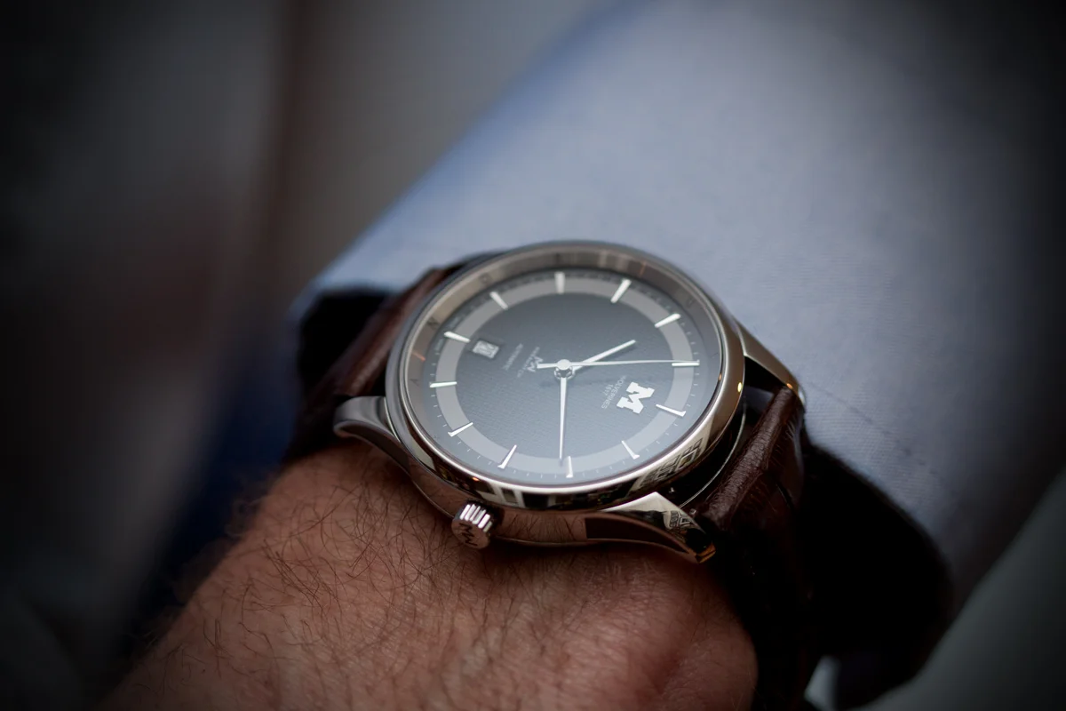 Risk Taker + Brown Alligator Leather Strap