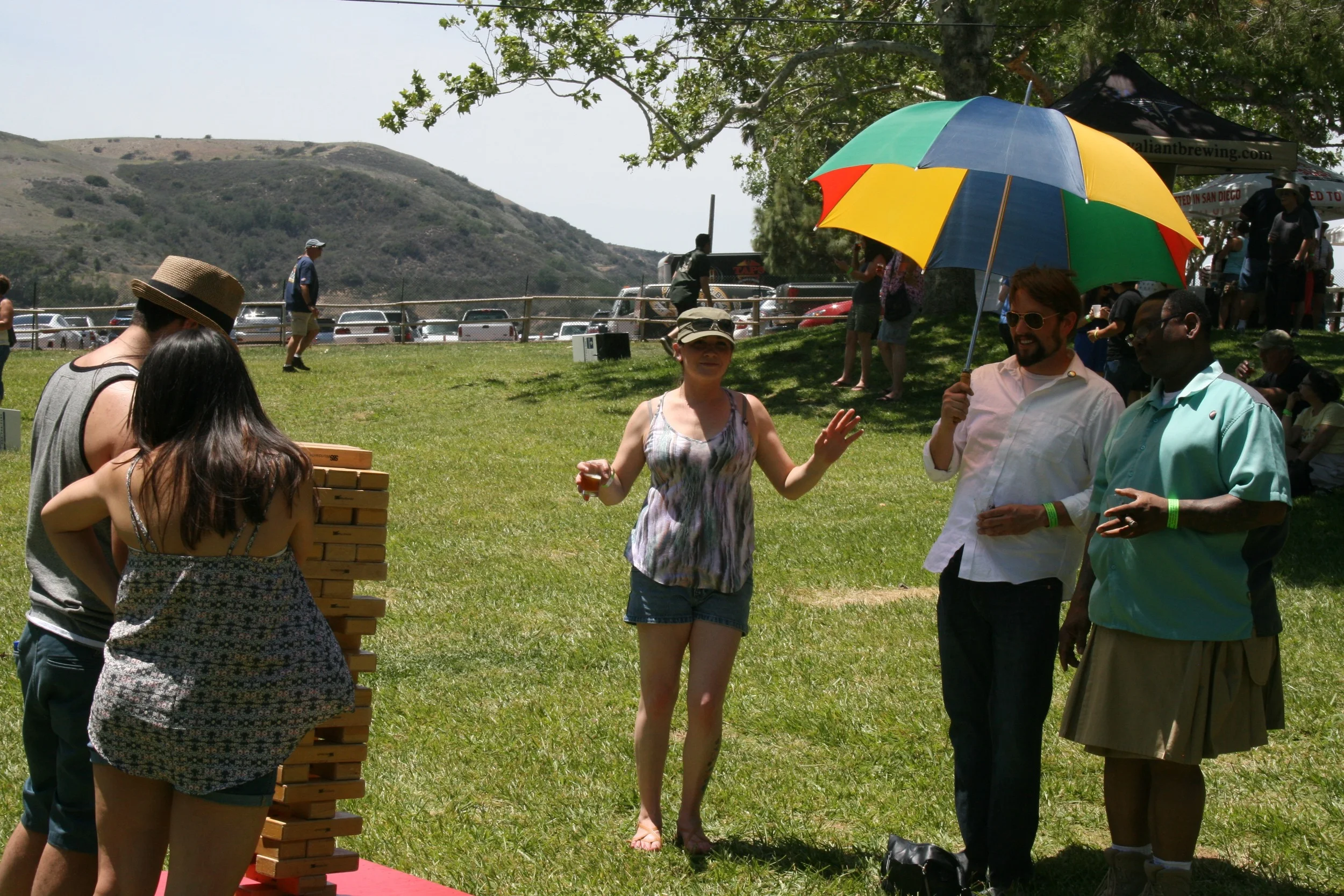 Jenga, kilts, and more dancing