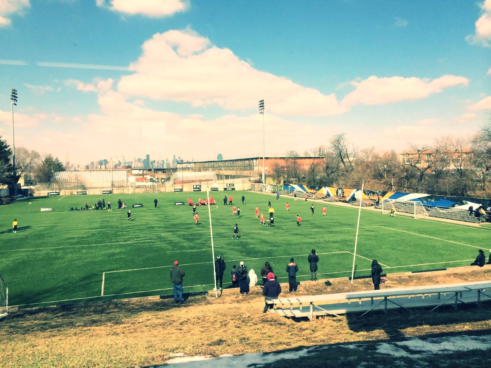The facility has reopened for Spring, and the field and views are as nice as ever and now feature state-of-the-art video training technology for player feedback.