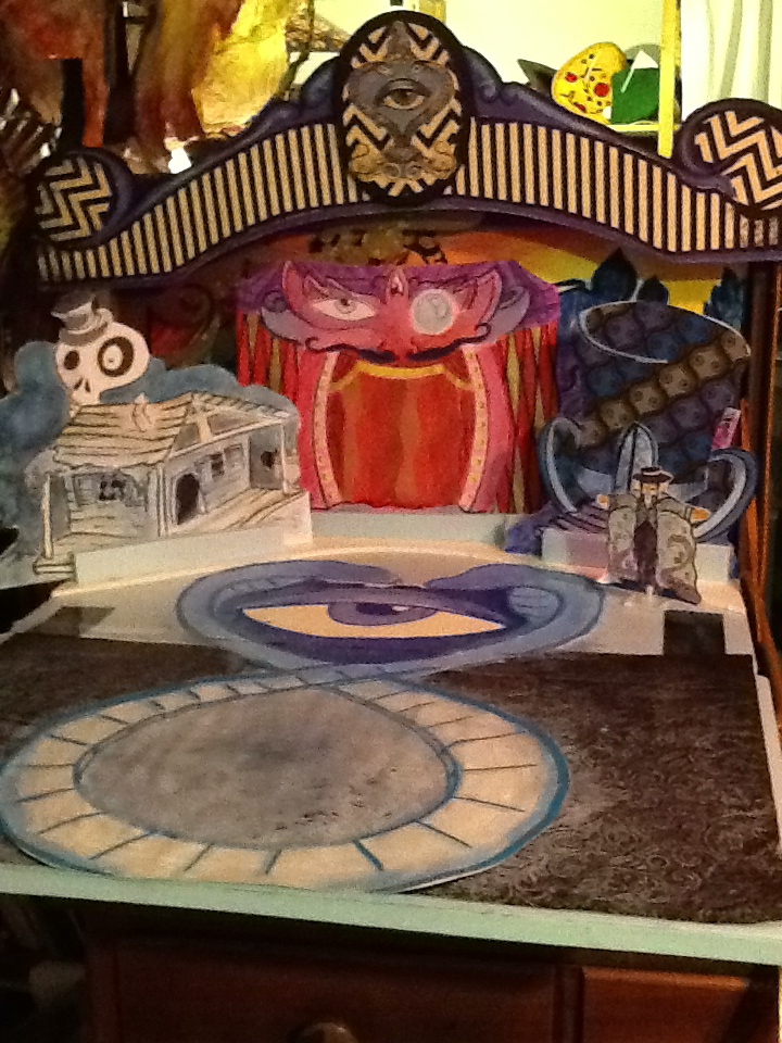 A miniature version of the Mystic Midway, within the Mystic Midway.