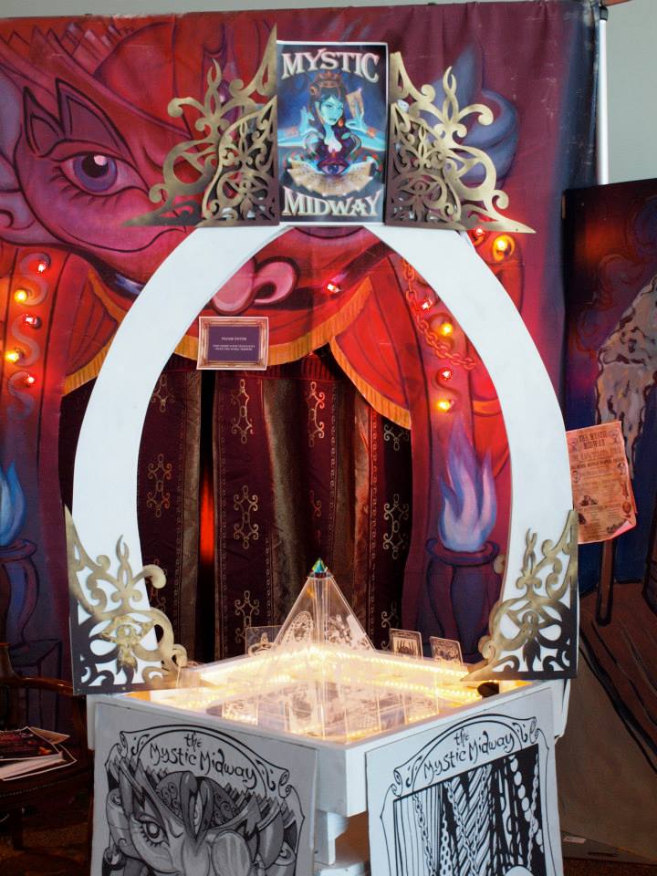 The Mysticon Codex assembled at the center of the Midway