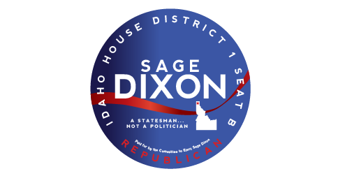 Campaign Sticker - Smalltown Design