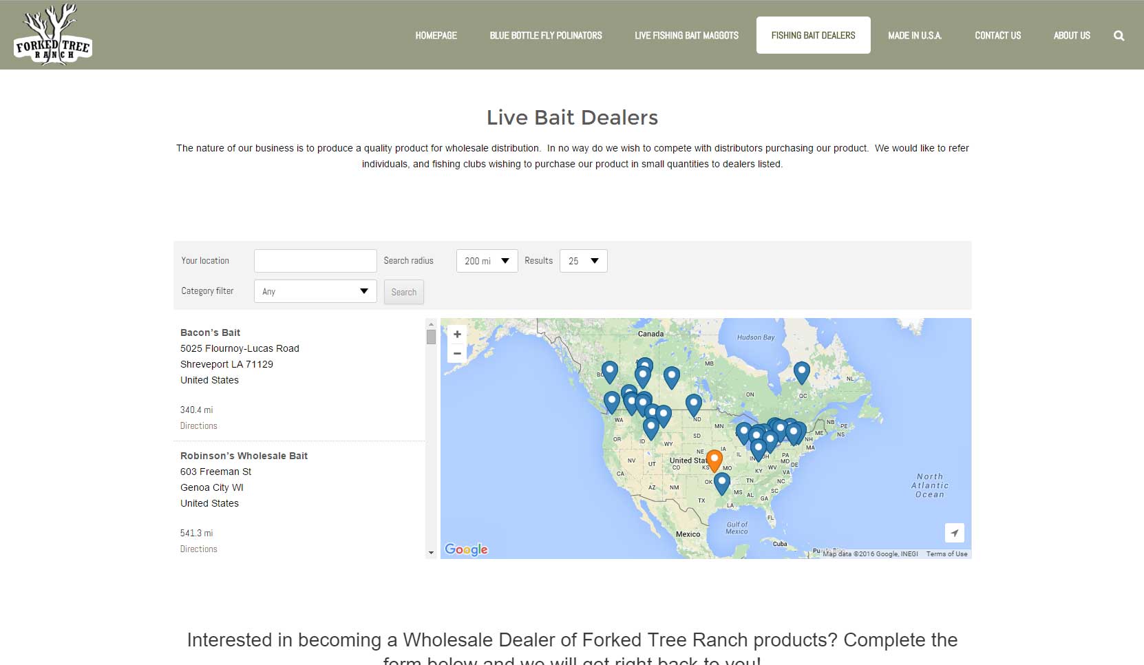Dealer Locator 