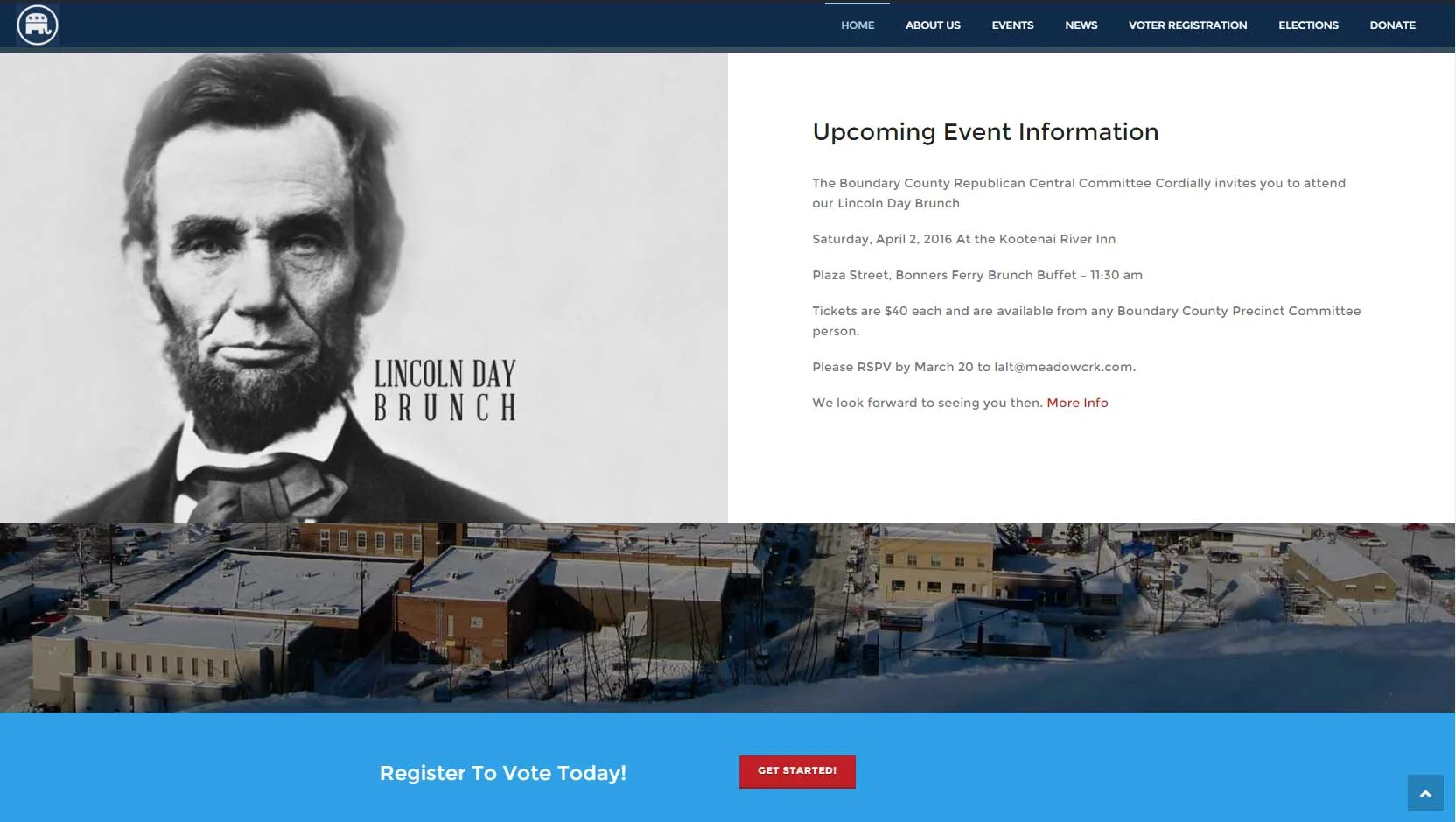 Upcoming Event