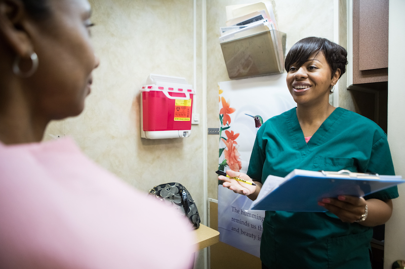 The ScanVan nurses and staff provide knowledgeable and compassionate care