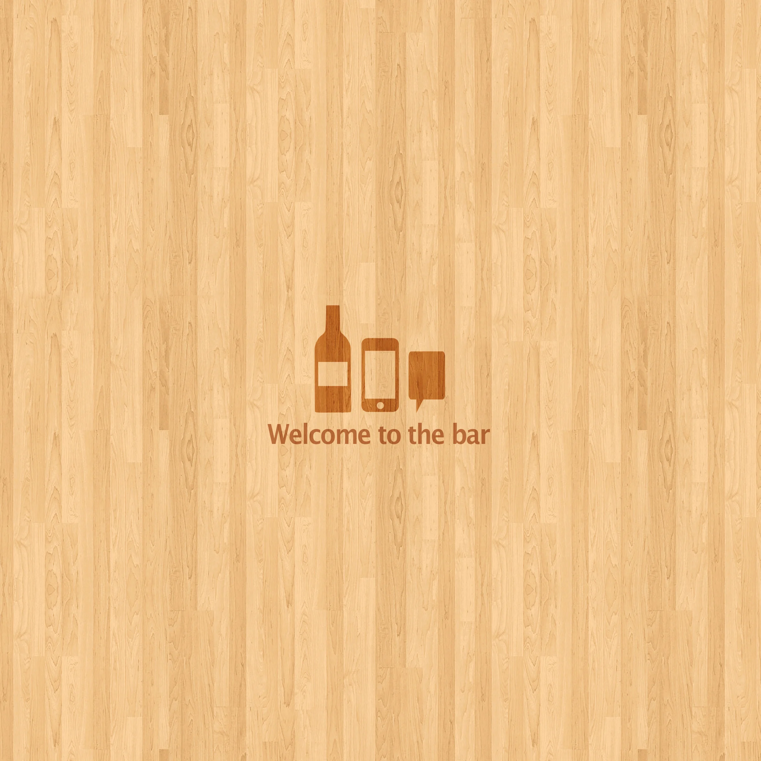 iPad Wallpaper 04 "Welcome To The Bar"
