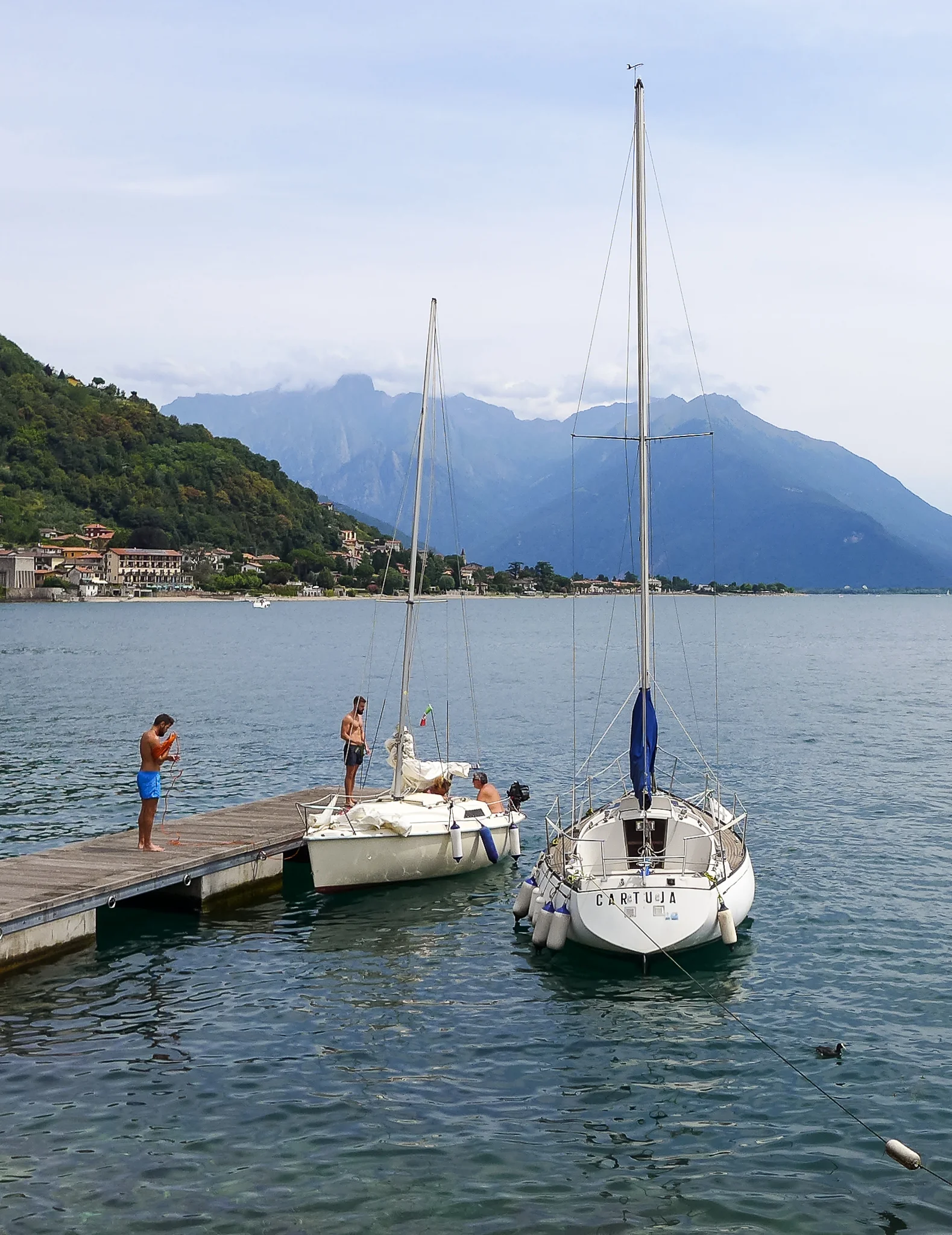 Sailing // Lake Como, Italy (Copy)