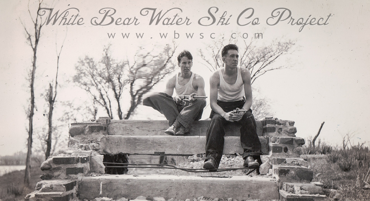 Fred "Frick" Minser & Tom Weinhagen in the late 1930's (Photo courtesy of the Weinhagen Family)