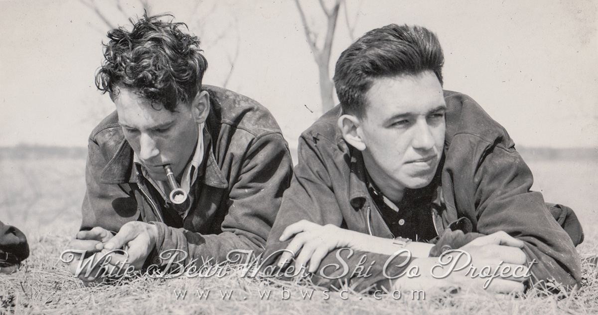 Fred "Frick" Minser & Tom Weinhagen in the late 1930's (Photo courtesy of the Weinhagen Family)