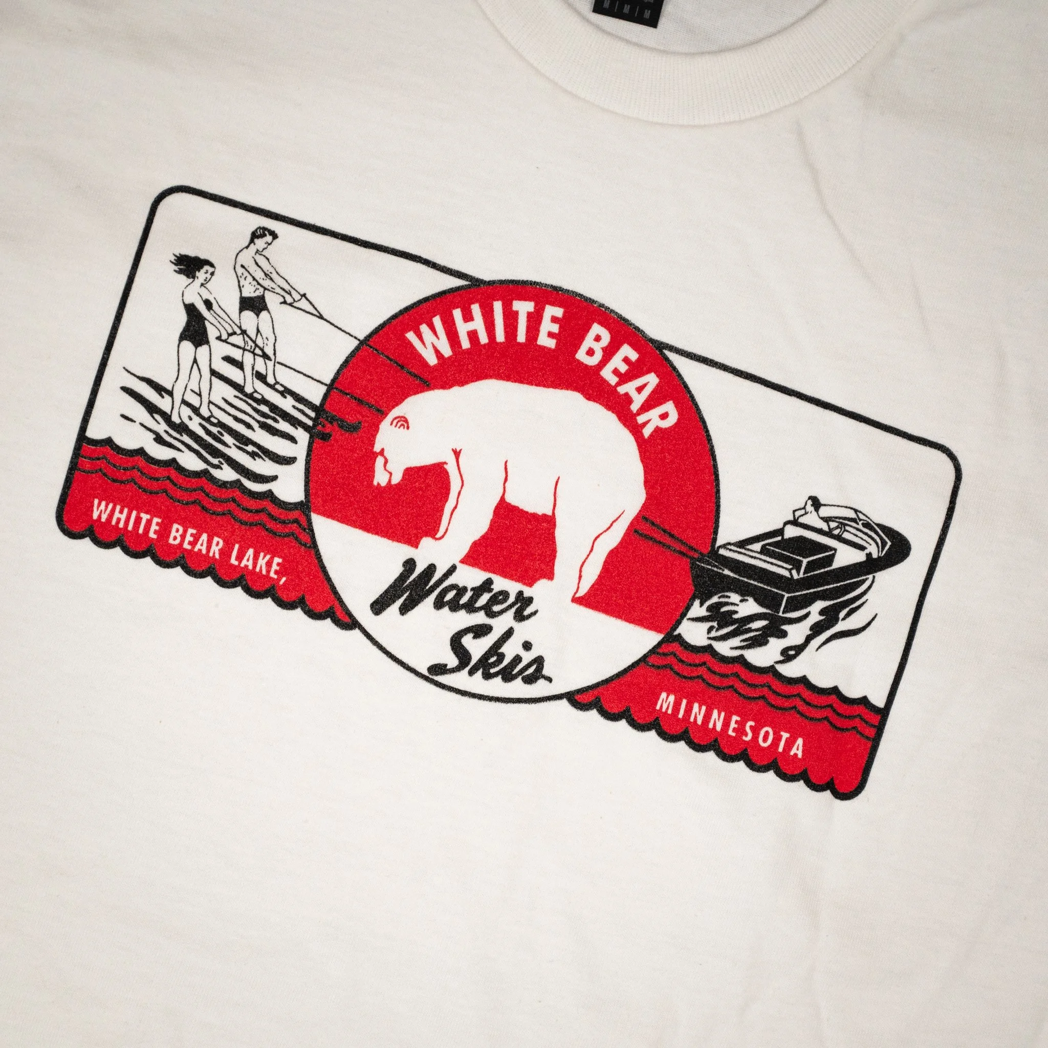 1953 White Bear & Water Skiers Unisex T-shirts