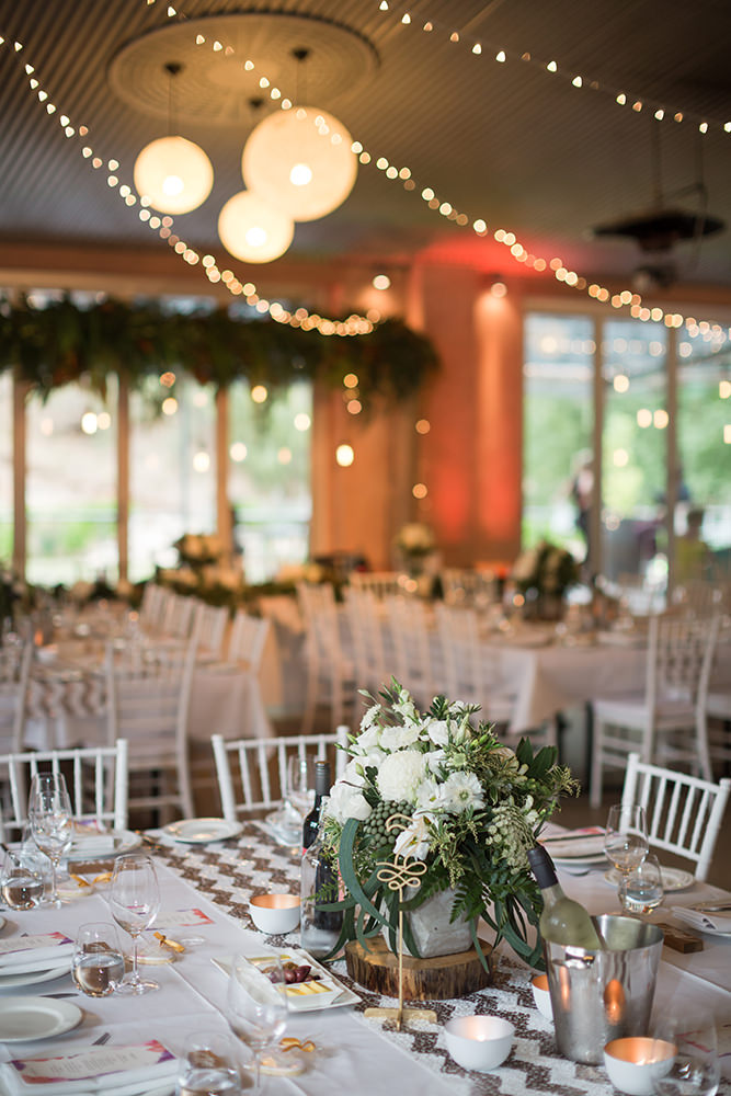 Reception centrepieces