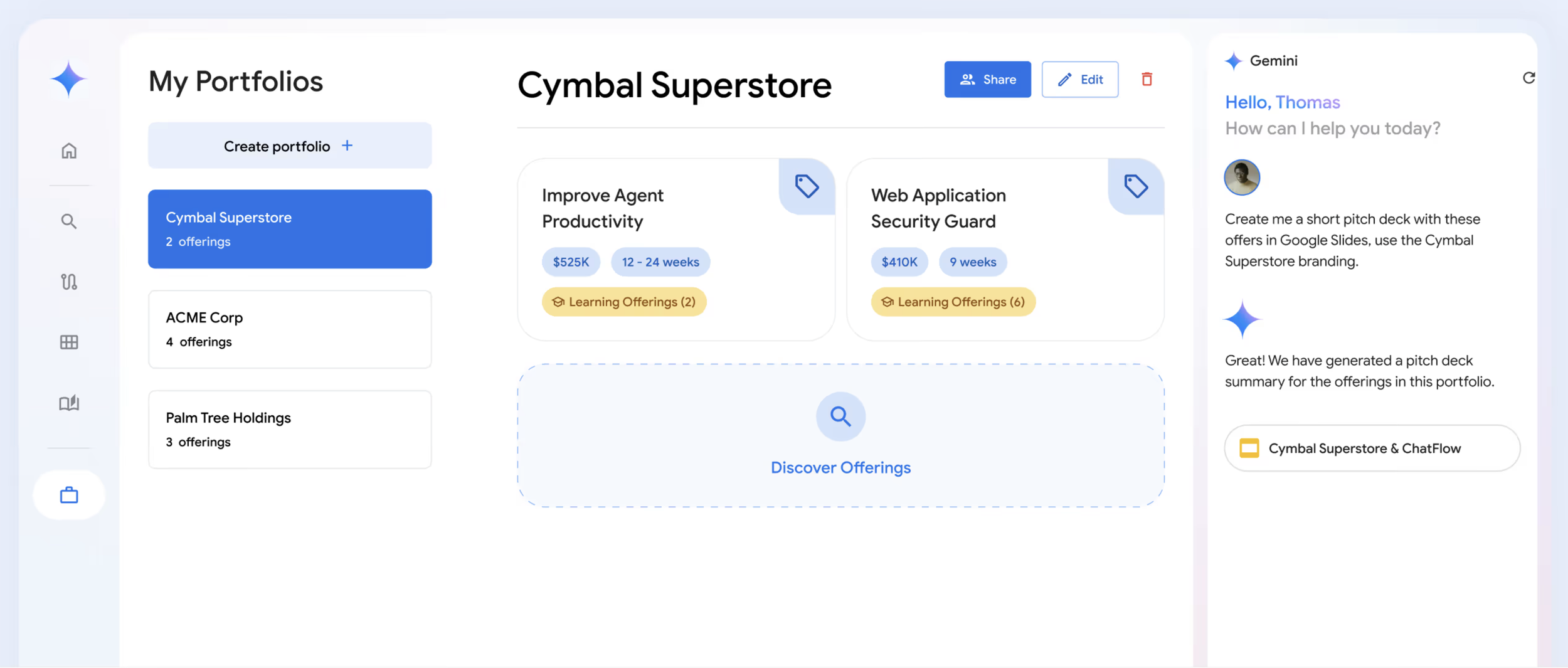  Everything was stitched together - Cloud's Sales Hub, Salesforce, intranet - into one seamless flow. Then the work was to have all the data to speak the same language. No clashing templates, no guesswork. Just one coherent tool that makes sense to s