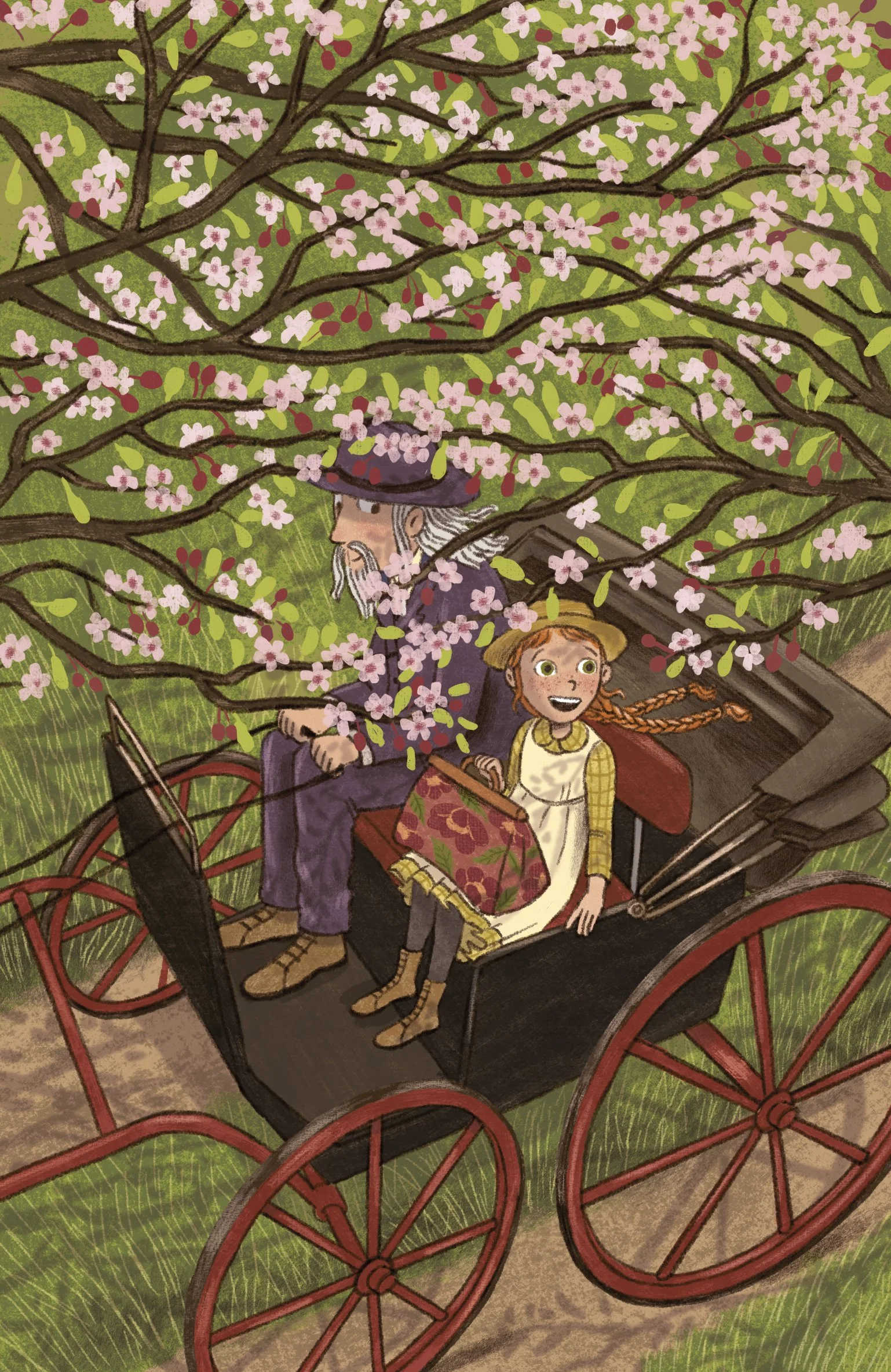Fantasy middle grade chapter book featuring Anne of Green Gables