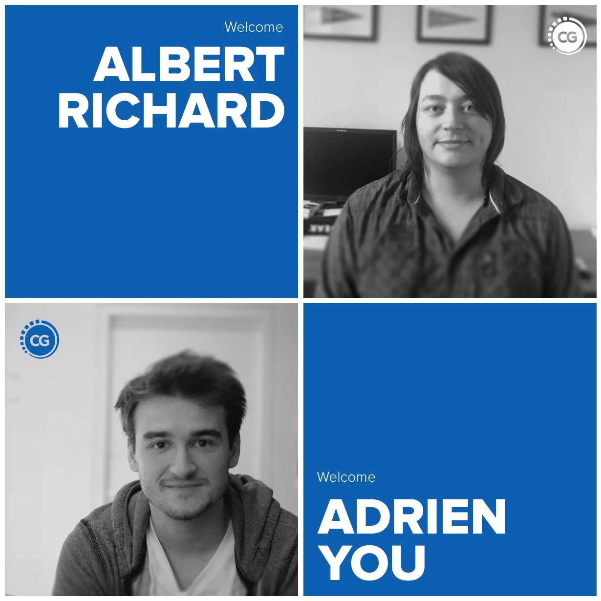 Meet Our Two New Web Developers, Adrien and Albert!