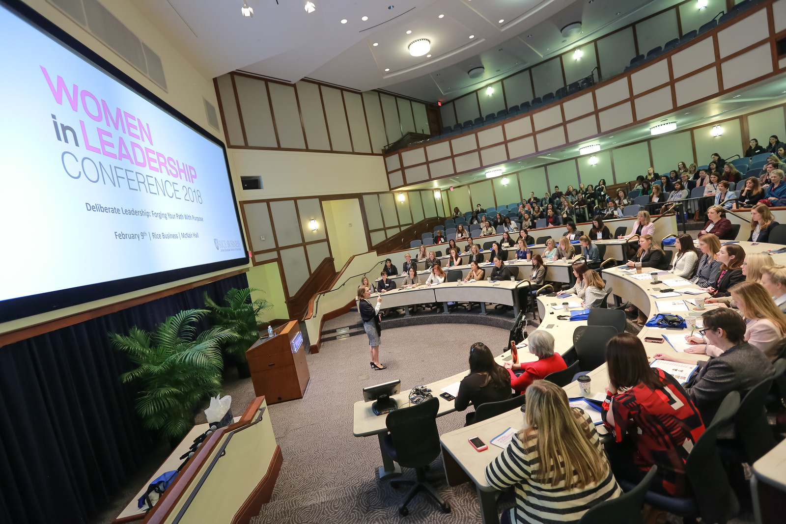 The 18th annual Women in Leadership Conference at Rice Business was, as Elena puts it, "the most successful to date."