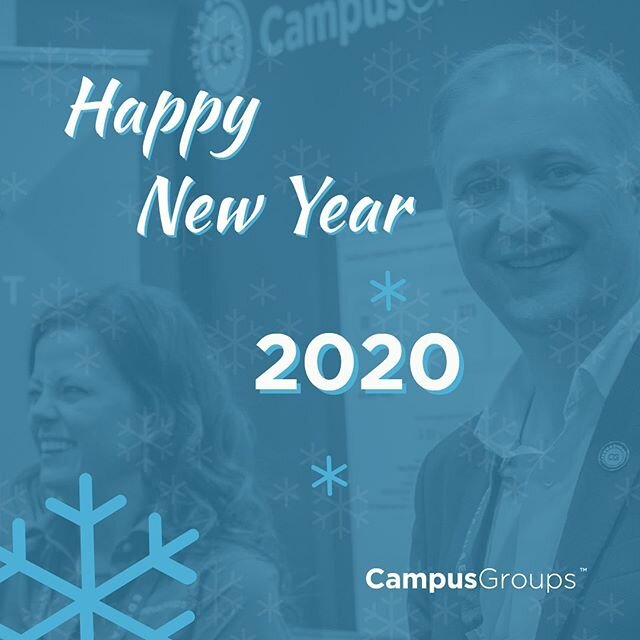 The CampusGroups team would like to wish you a very happy and prosperous new year!!! 🎊
.
.
.
#newyear2020 #happynewyear #educationfirst #highered #teamwork #bestwishes
