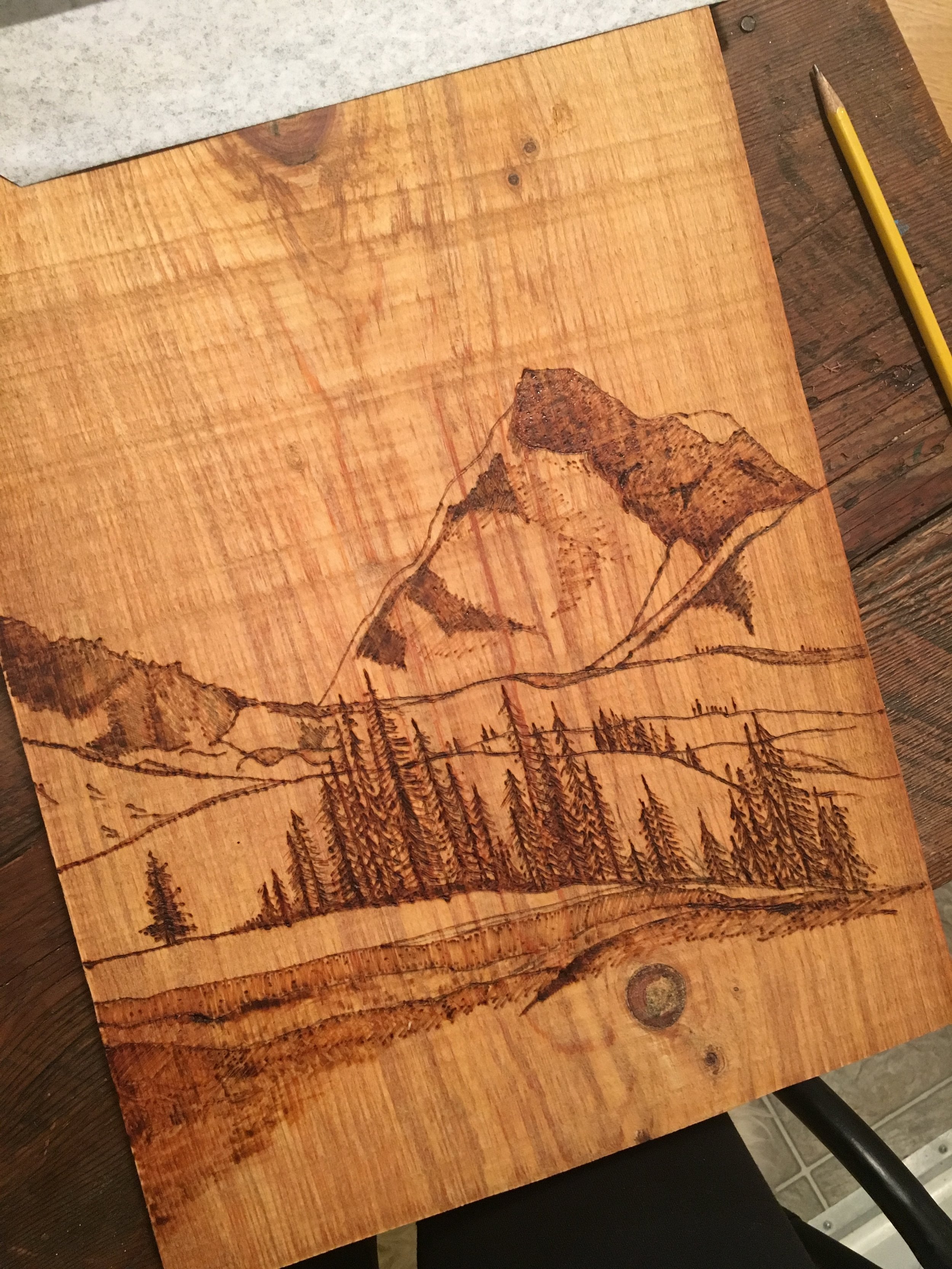 Pyrography: wood burning