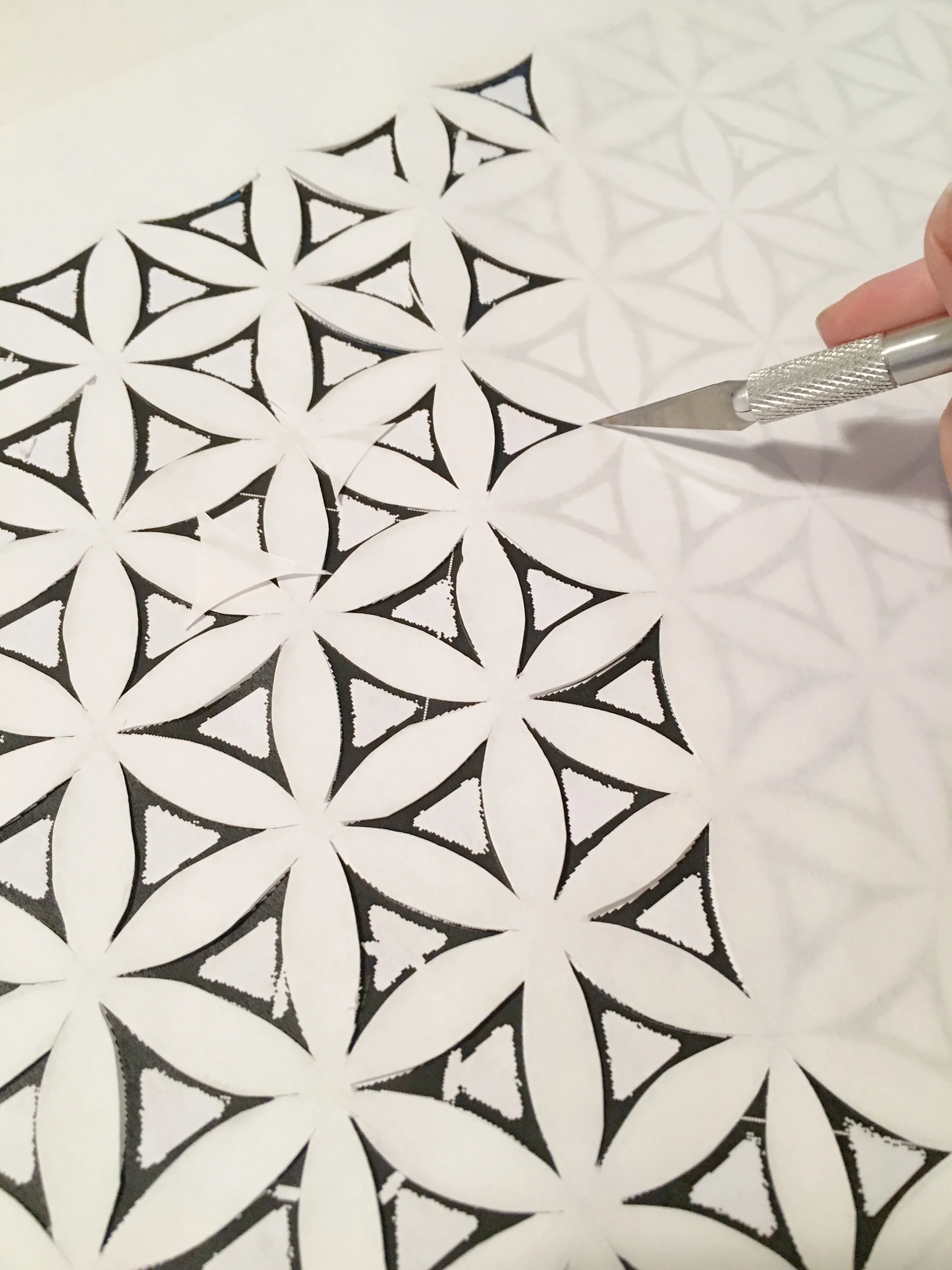 Color Fabric with Homemade Dye and a Custom Stencil Arts & Crafts Ideas