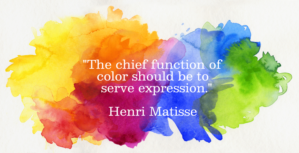 "The chief function of color should be to serve expression."