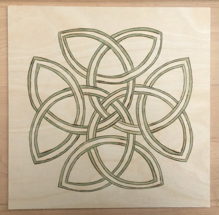 Celtic Wood Burning Tutorial - News