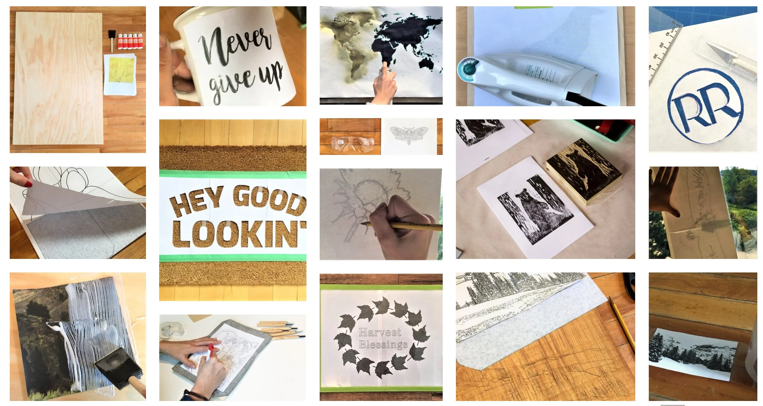 Design Transfer Methods - Arts & Crafts Ideas