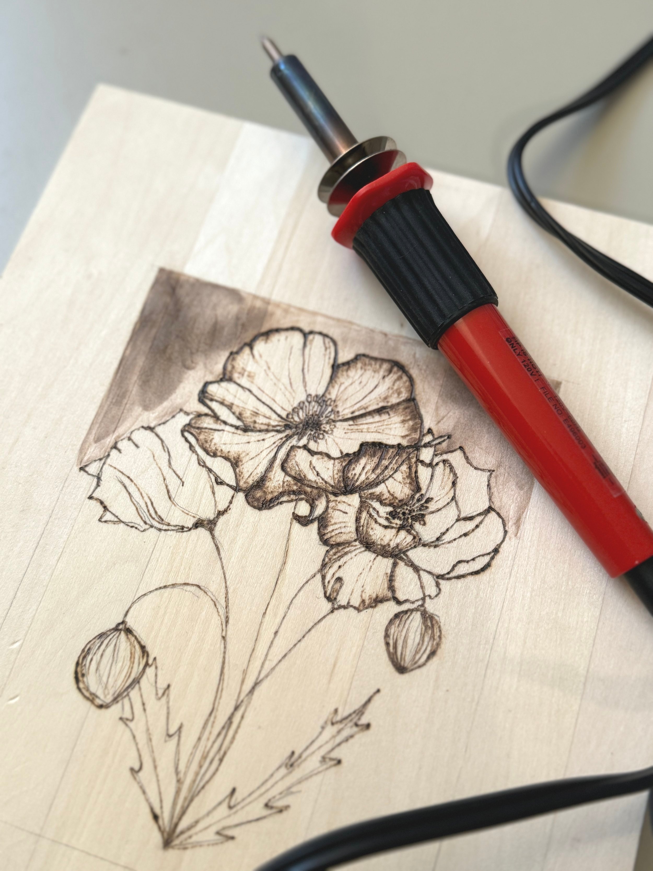 Crafting Stencils for Pyrography Projects
