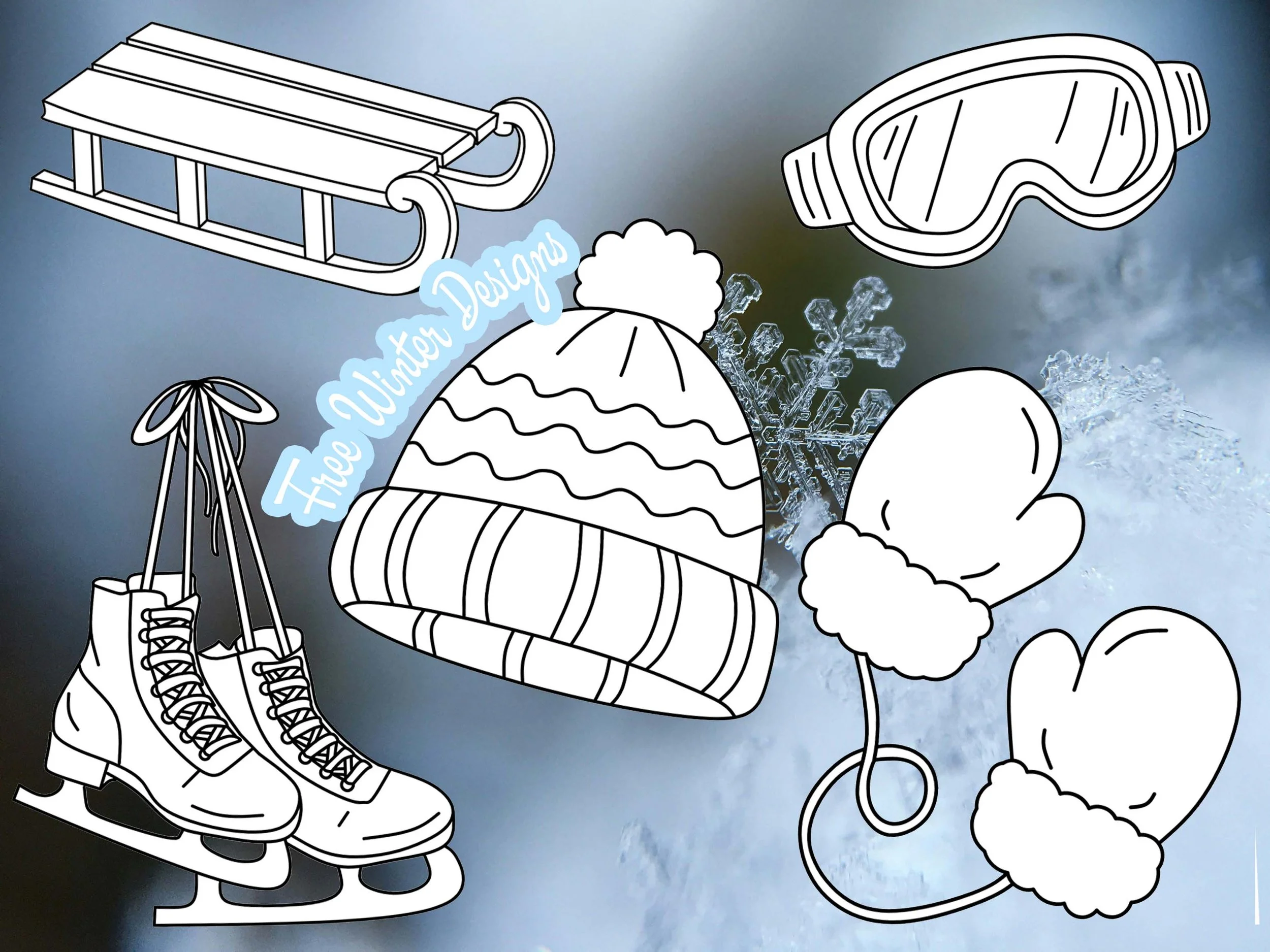 Free Designs for the Winter Season