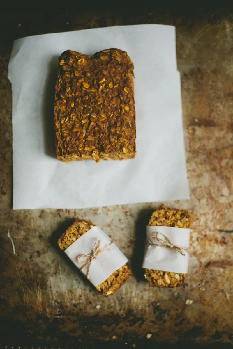 RECIPE SOFT PUMPKIN GRANOLA BARS (GLUTEN FREE & DAIRY FREE) — molly yeh
